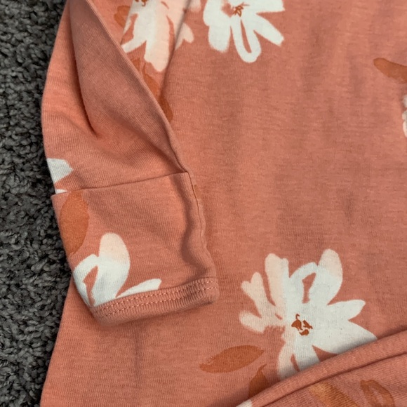 Carter’s Pink Sleeper Gown Size 3M NWOT - Picture 3 of 4